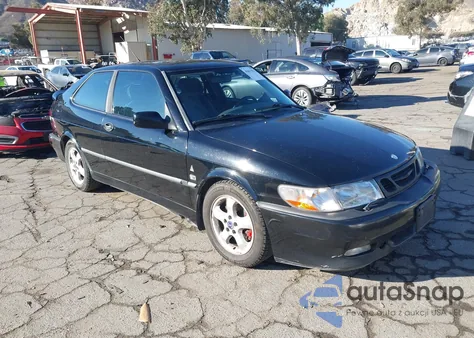 2001 Saab 9-3 Viggen from USA, damaged, VIN YS3DP35G817001497